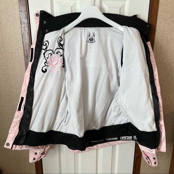 Light Pink Ride Snowboard Jacket - Picture 3 of 6